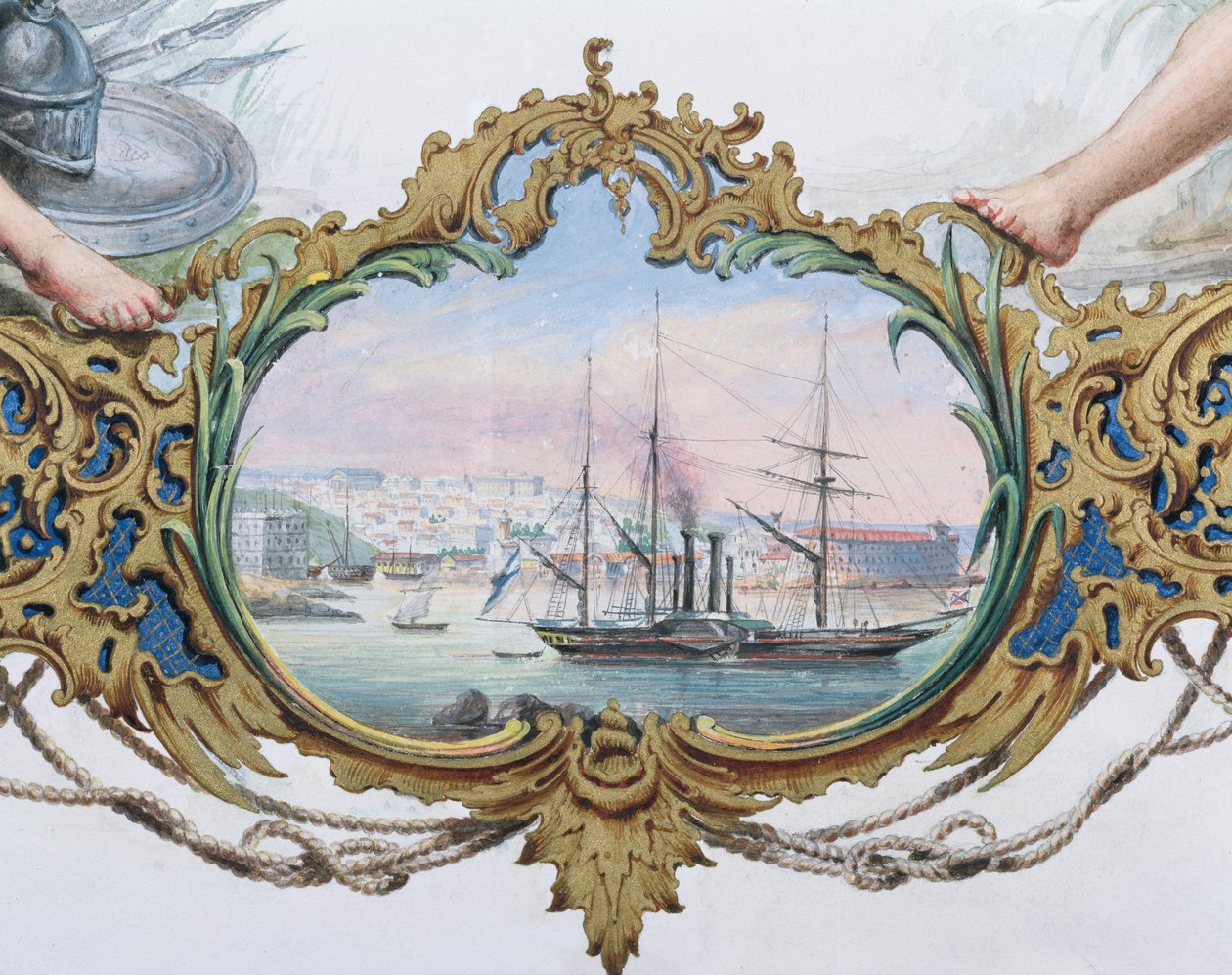 Sevastopolin satama, 1854 tekijältä French School