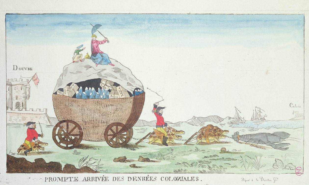 Siirtomaatavaroiden nopea saapuminen, 1807 tekijältä French School