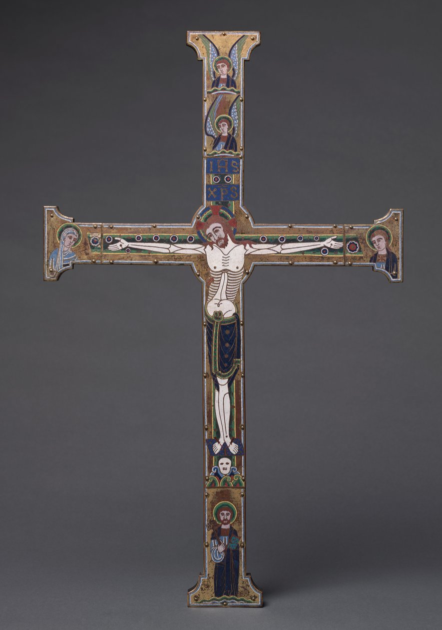"Spitzer Cross", Royal Plantagenet Workshopin mestari, n. 1190 tekijältä French School