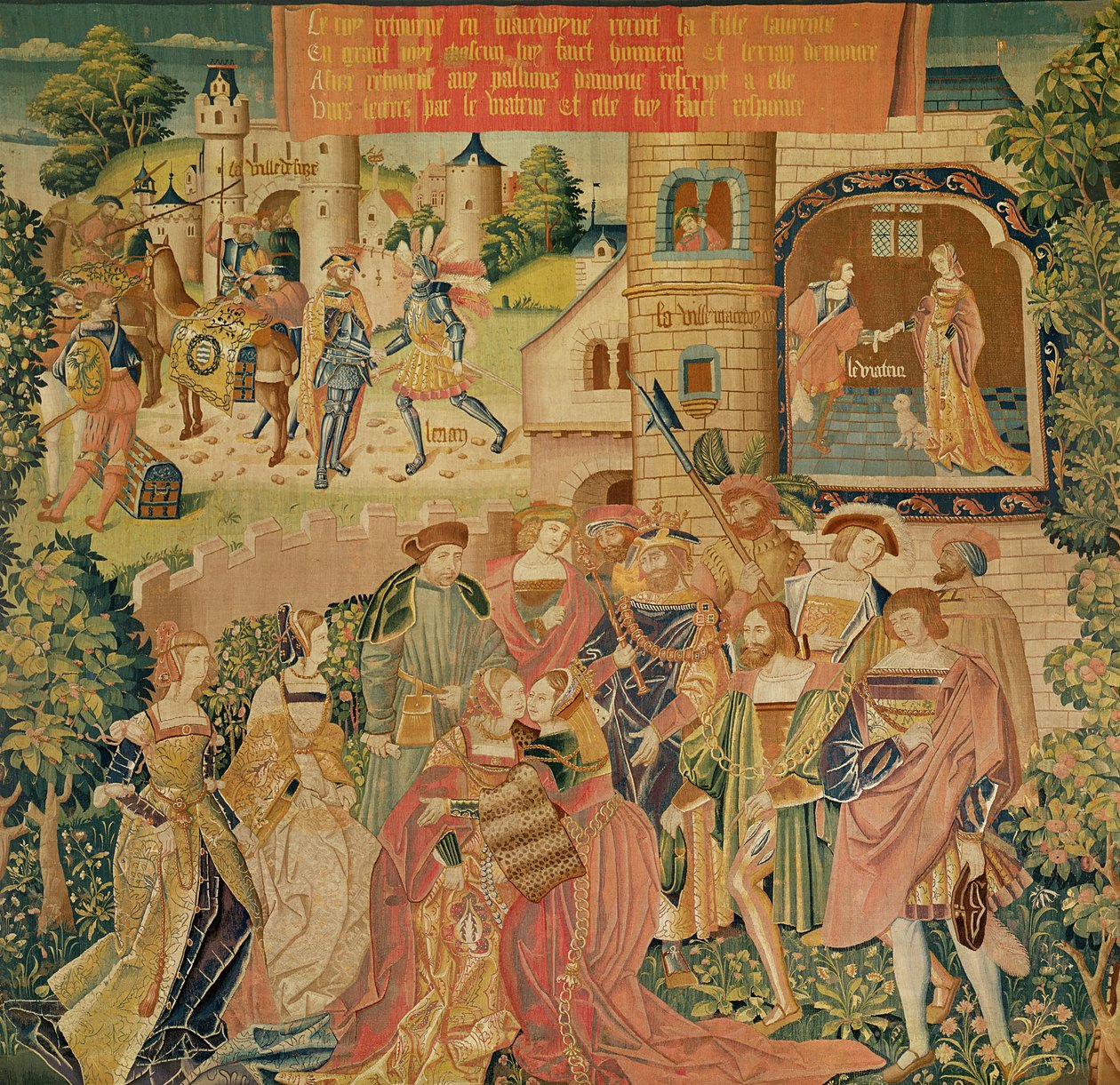 Perseuksen tarina, 1400-1500-luku tekijältä French School