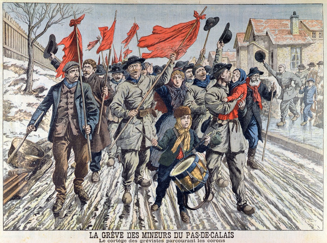 Kaivostyöläisten lakko Pas-de-Calais