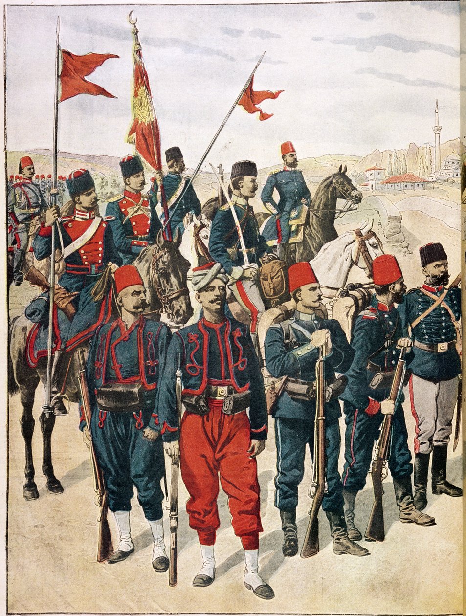 Turkin armeija Balkanin sodan aikana, 1912-13 tekijältä French School