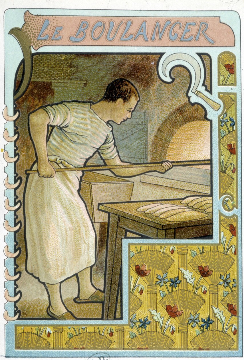 Leipuri uunissaan - Chromo. tekijältä French School