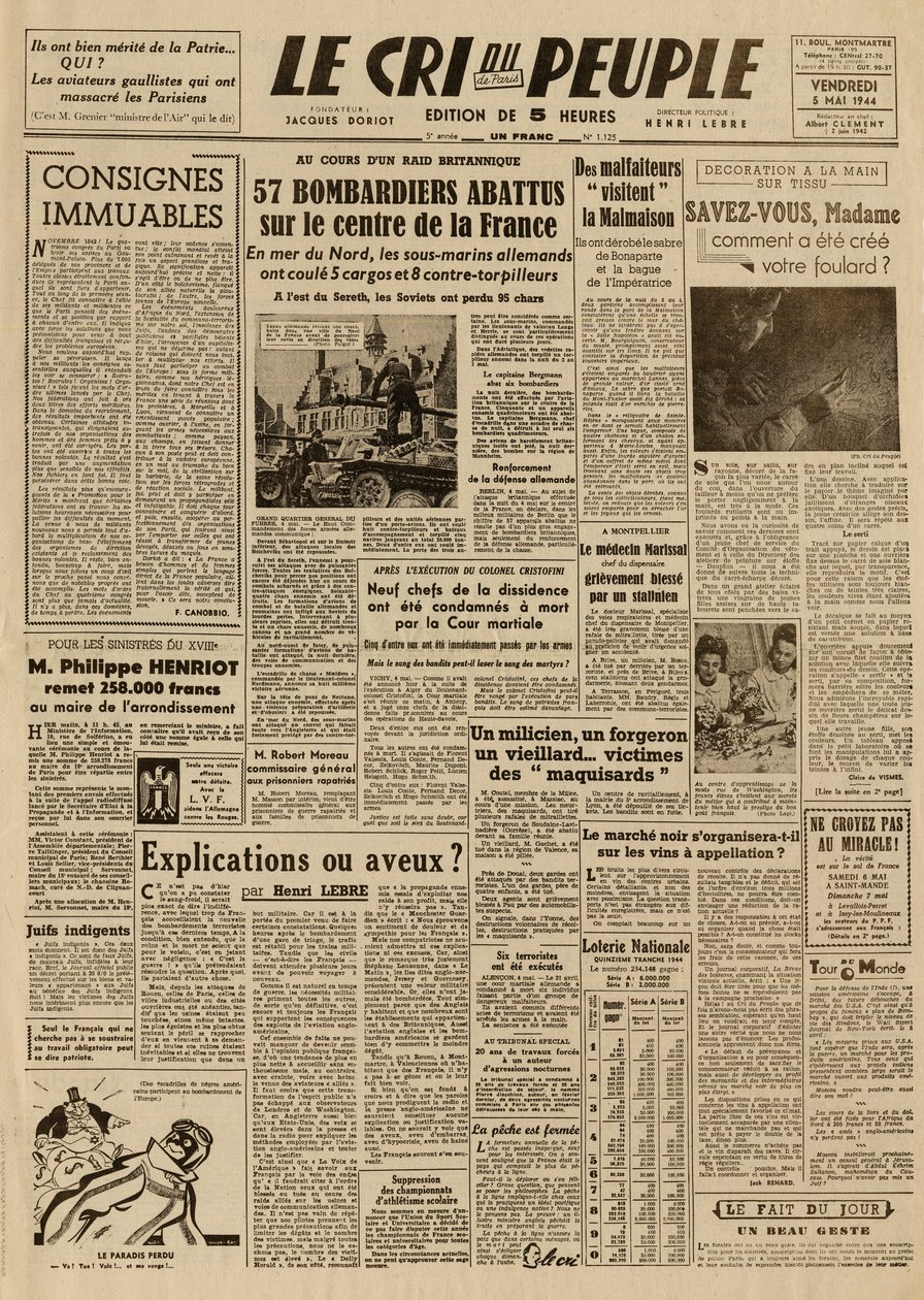 Ihmisten huuto - perjantai, 5. toukokuuta tekijältä French School
