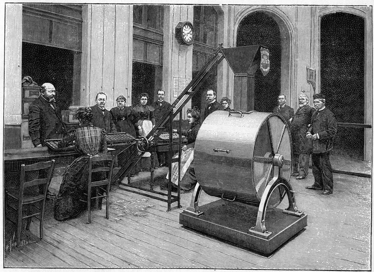 Credit Foncierin salonki vuonna 1898. tekijältä French School