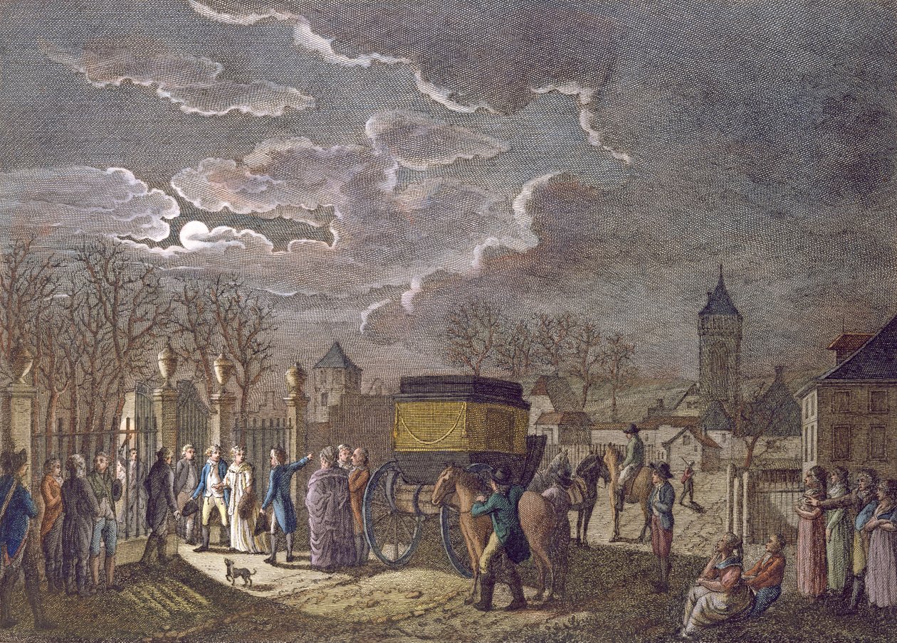 Madame Royalen vaihto 26. joulukuuta 1795 Baselissa kuuteen itävaltalaisten vangitsemaan ranskalaiseen vankiin tekijältä French School