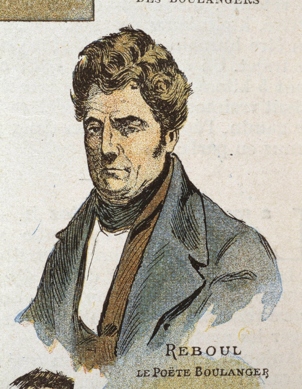 Runoilija Reboul, lempinimeltään "The Boulanger de Nîmes" (1796 - 1864) tekijältä French School