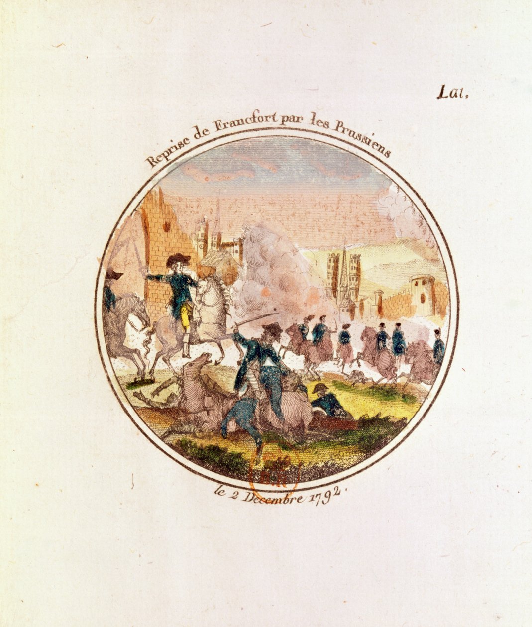 Preussilaiset valtasivat Frankfurtin takaisin 2. joulukuuta 1792 tekijältä French School