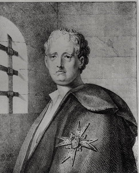 Thomas-Arthur, kreivi de Lally (1702-66) vankityrmässään tekijältä French School