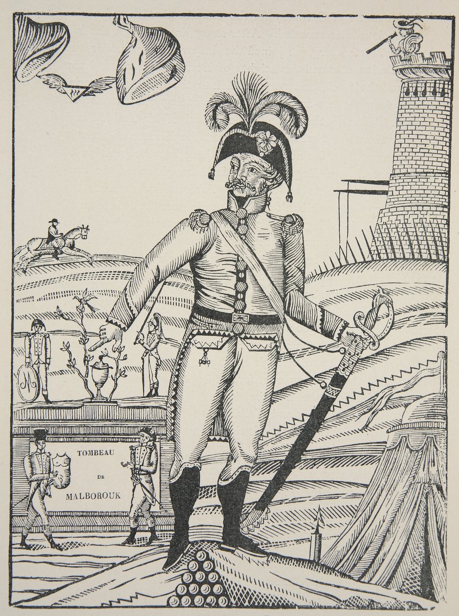 Malboroukin hauta, noin 1722 tekijältä French School