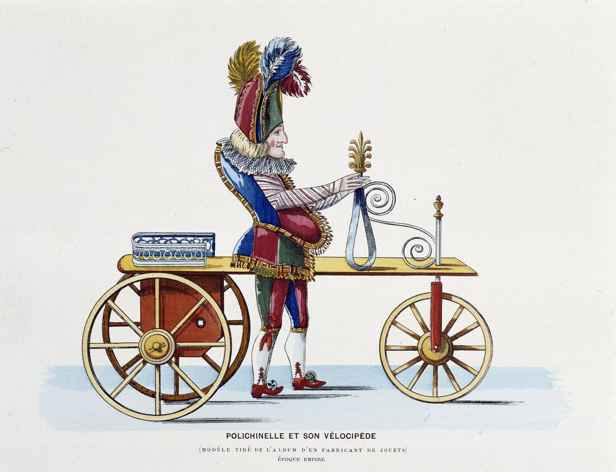 Ensimmäisen imperiumin lelu: Polichinelle ja sen velocipede tekijältä French School