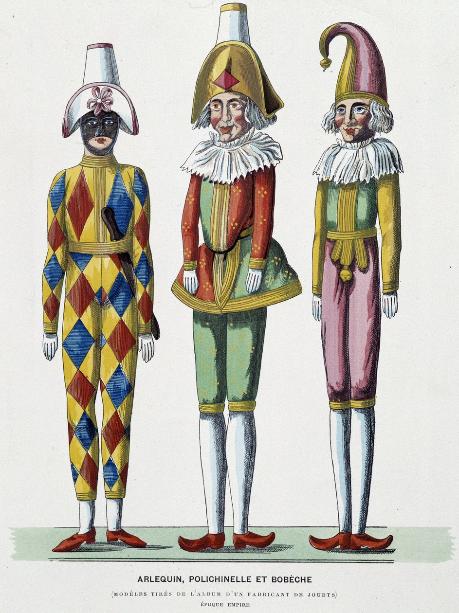 Ensimmäisen imperiumin lelut: Harlequin, Bobèche tekijältä French School