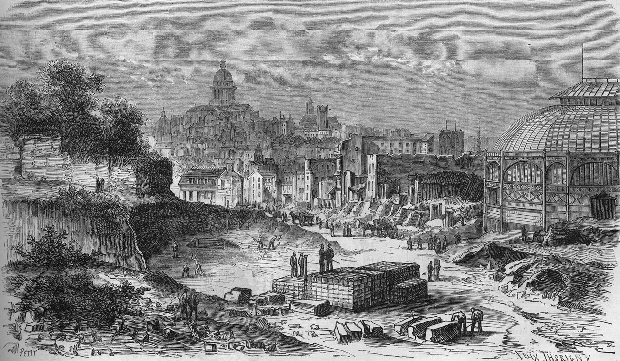 Pariisin muunnokset toisen imperiumin aikana, Haussmannian Paris: Place d