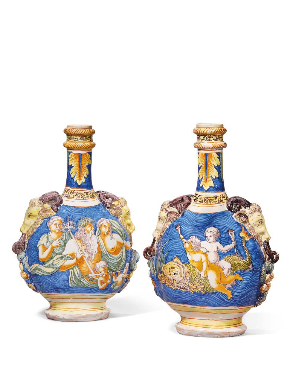 Two Gourds, Nevers, n. 1680-1700 tekijältä French School