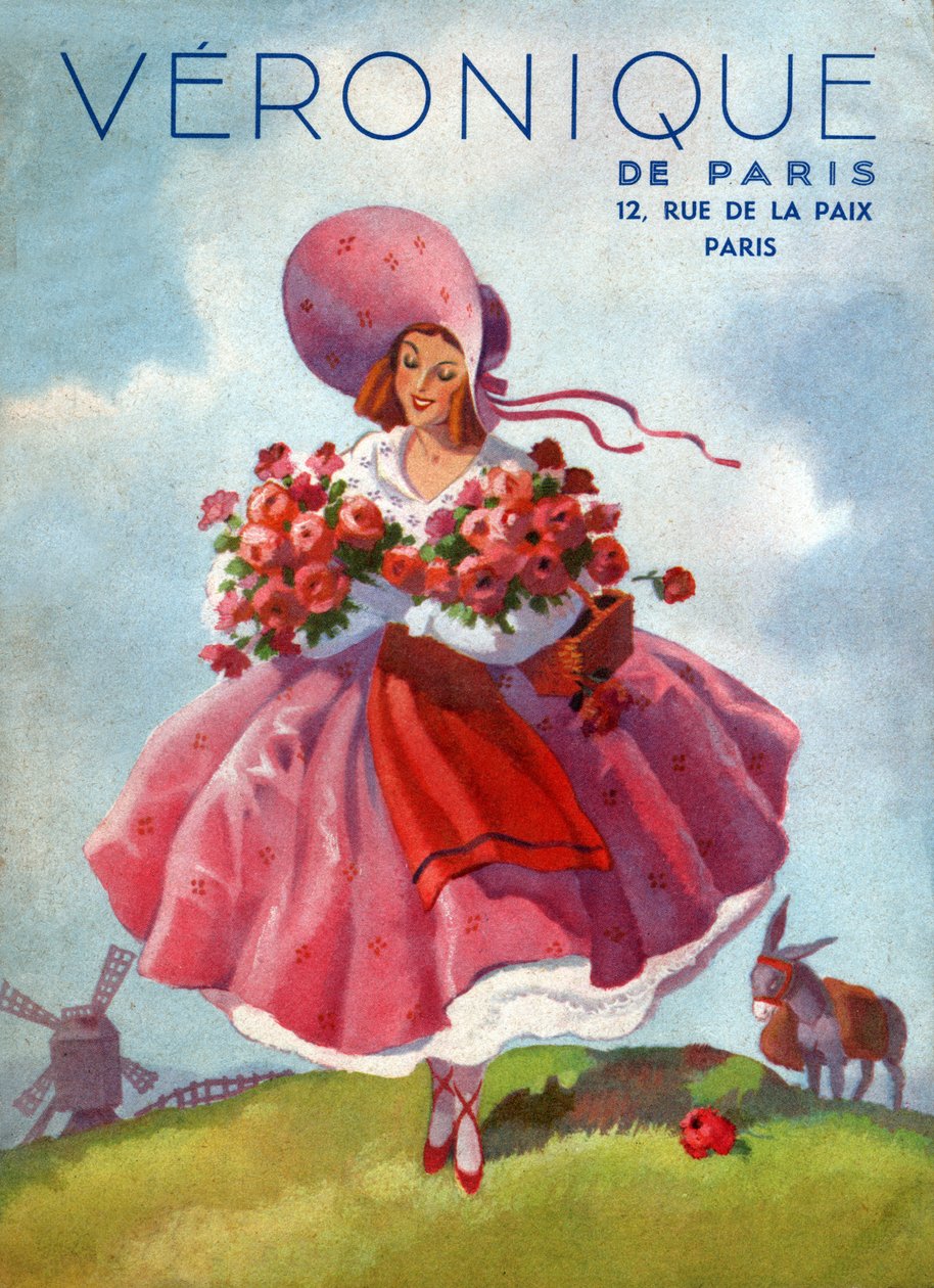 Veronique mekot. (Kuva, noin 1920) tekijältä French School