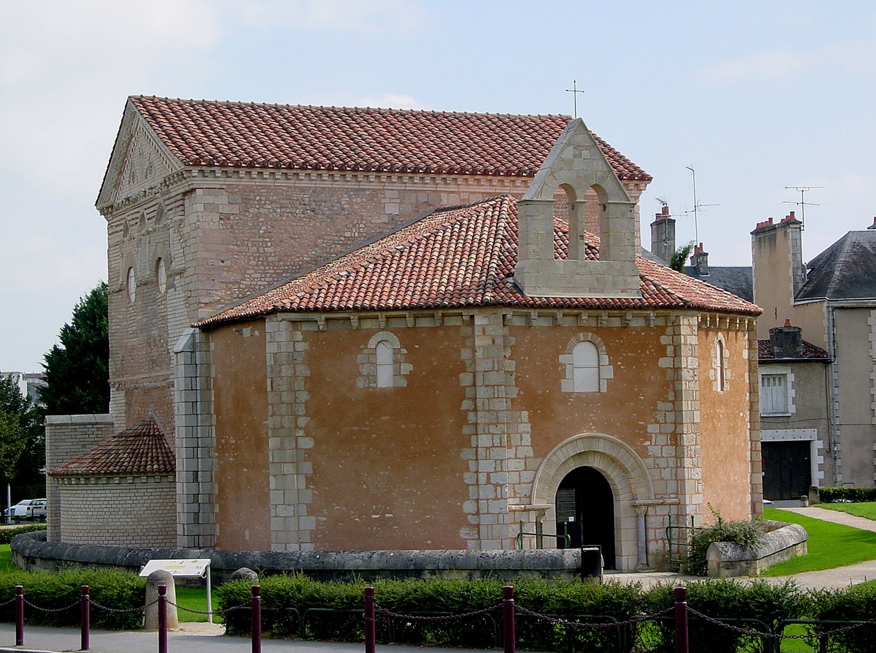 Näkymä St. Jeanin kastekappelille tekijältä French School