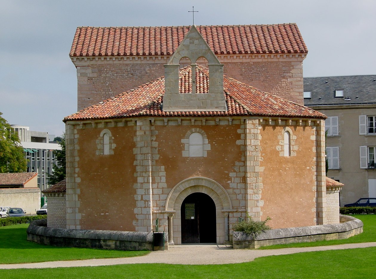 Näkymä St. Jeanin kastekappelille tekijältä French School