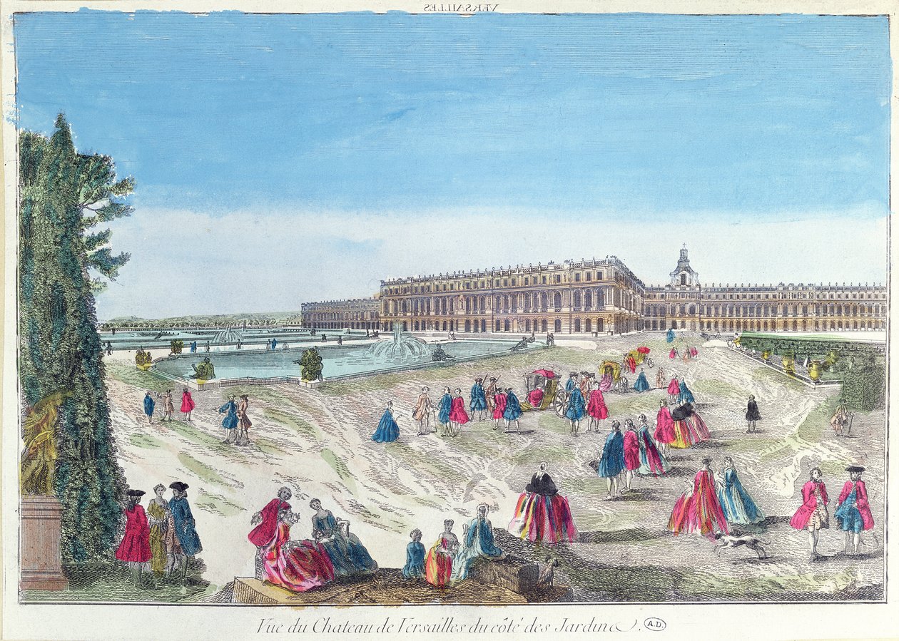 Näkymä Chateau de Versailles