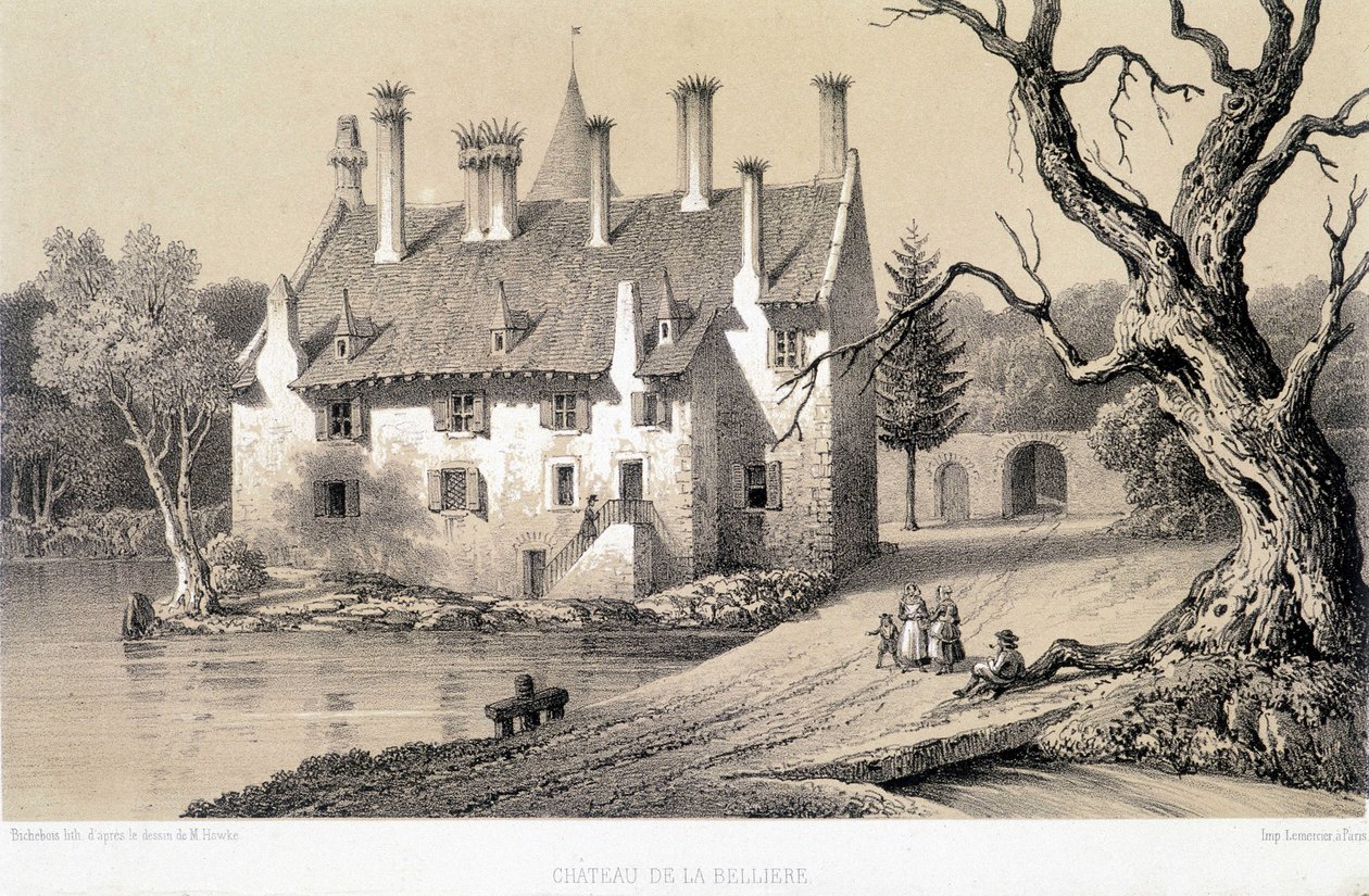 Näkymä Chateau de la Bellierelle (Cote d