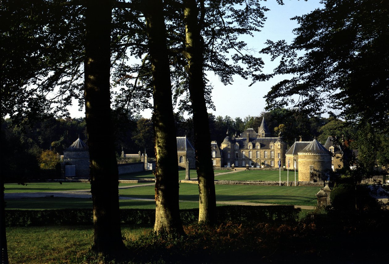Näkymä Château de la Bourbansais