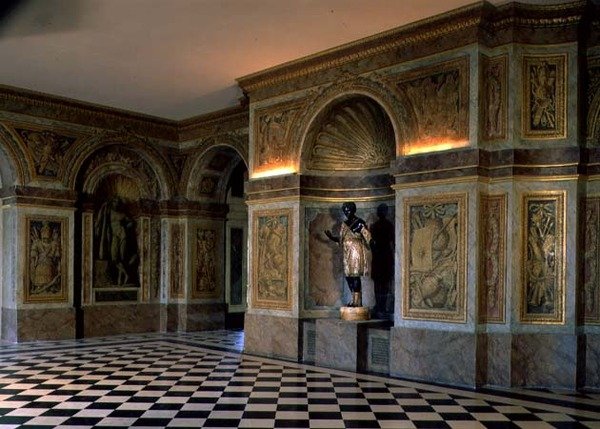 Näkymä Salle des Hocquetonsille (jousimiesten huone) (kuva) tekijältä French School