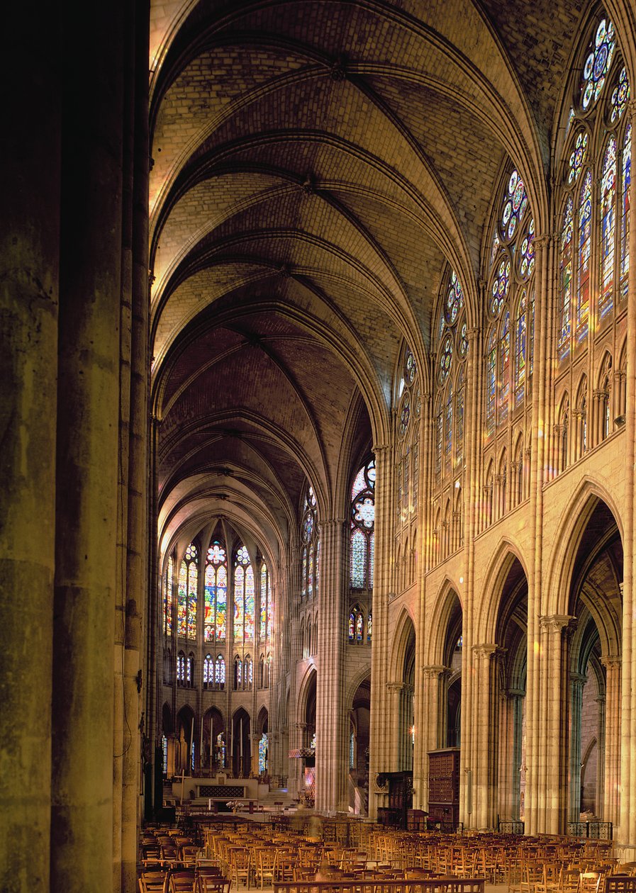 Näkymä nave-näkymästä itään tekijältä French School