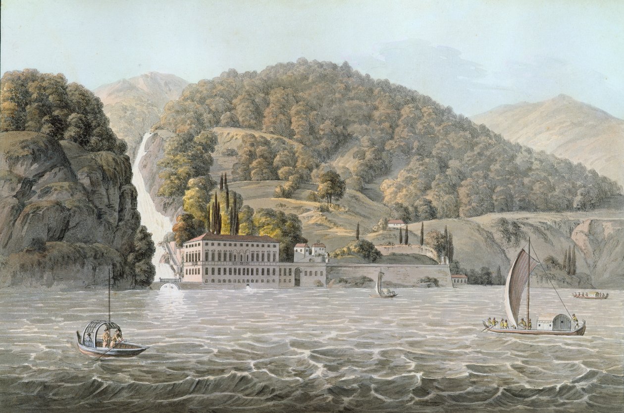 Villa Pliniana, Comojärvi, 1803 tekijältä French School