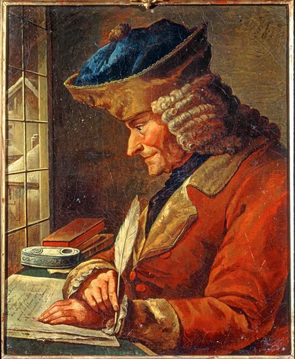 Voltaire (maalaus kankaalle) tekijältä French School