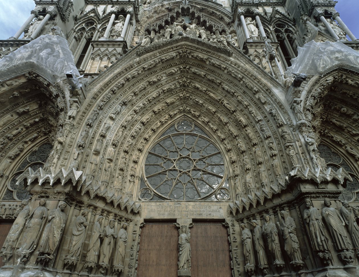 Länsijulkisivu, 1200-1400-luku tekijältä French School