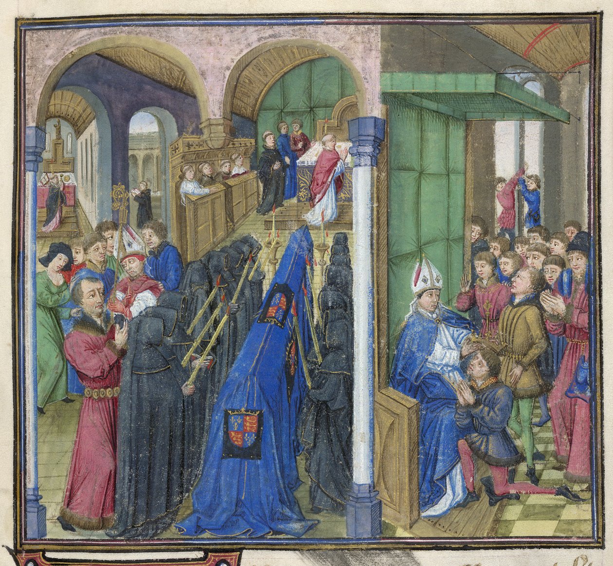 William I ja William II, Chronique de Normandie (vellum) tekijältä French School