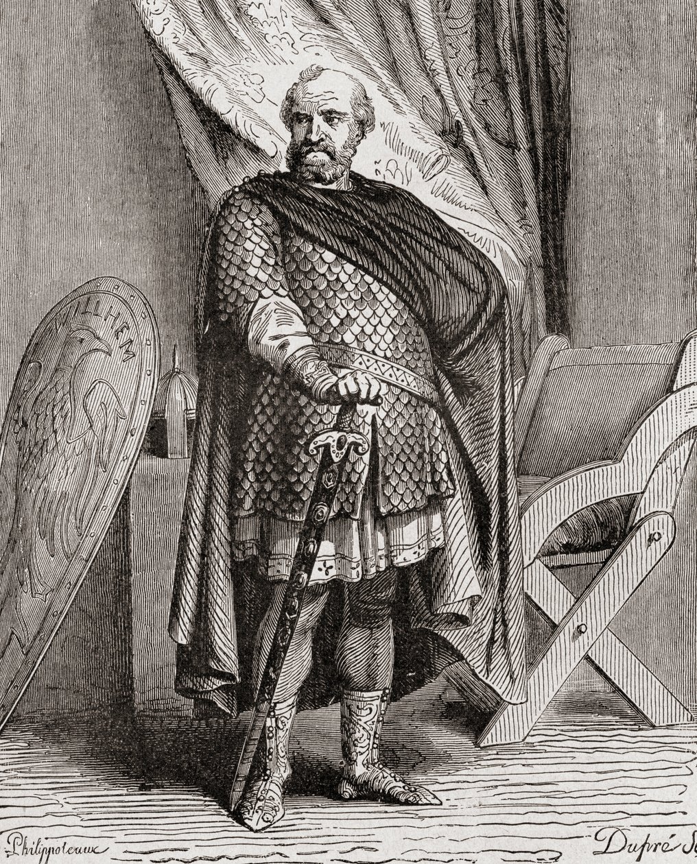 William I, Ranskan historiasta, n. 1880 tekijältä French School