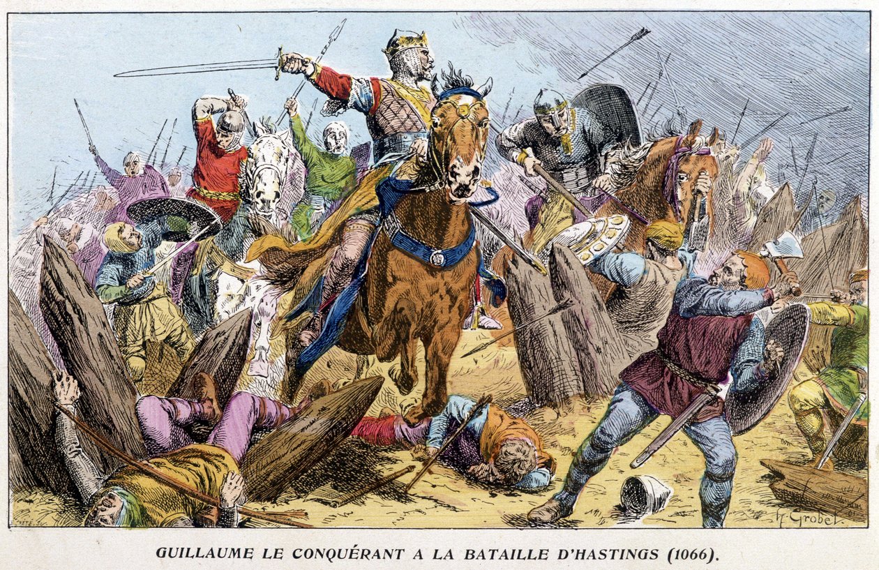 William Valloittaja Hastingsin taistelussa tekijältä French School