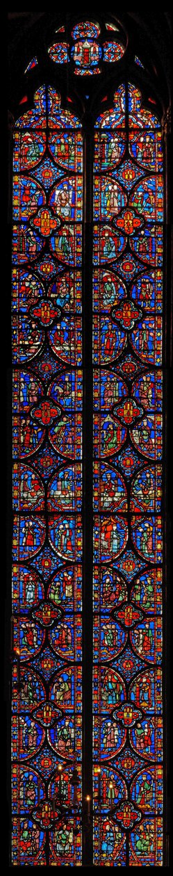 Window w13 Esterin kirja tekijältä French School