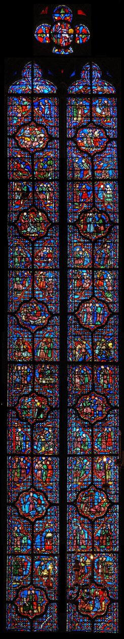 Window w14 Samuelin ja kuninkaiden kirjat tekijältä French School