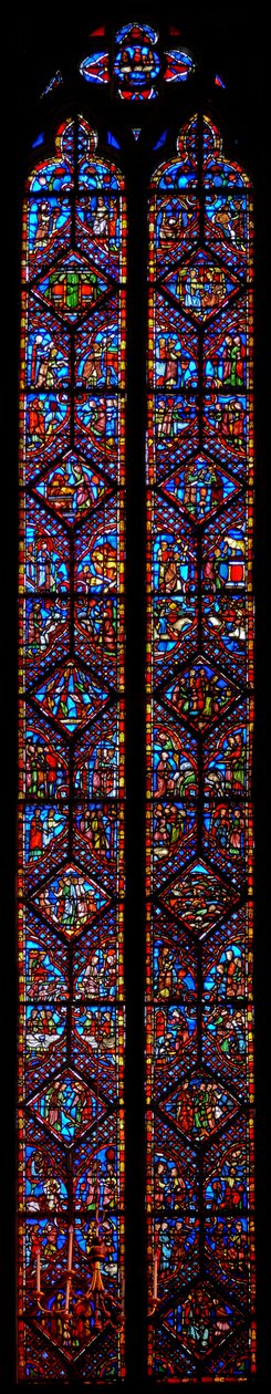 Window w2 Exoduksen ja Leviticuksen kirjat tekijältä French School