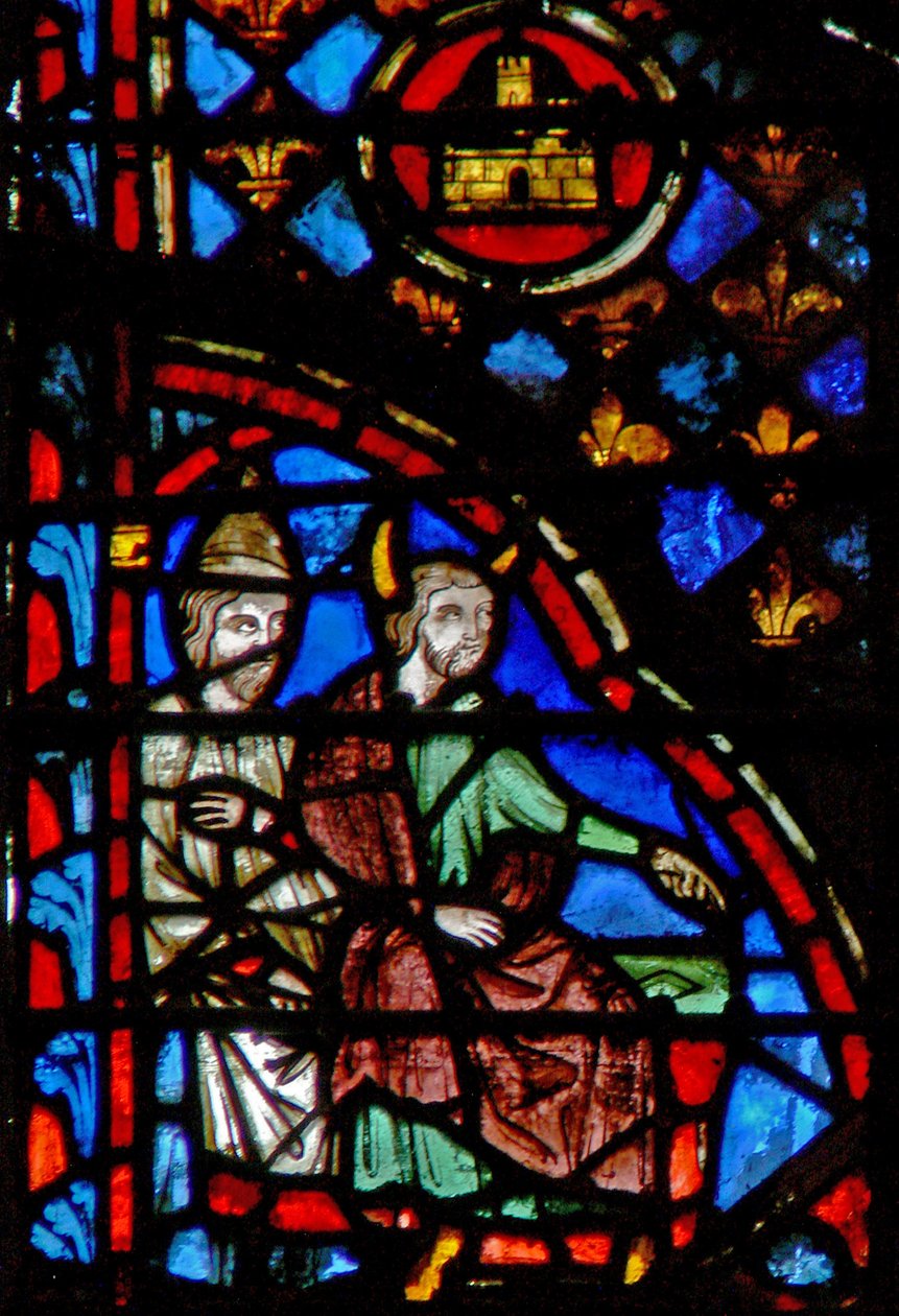 Window w3 Mooses ja Aaron tuomitsivat sapatin numb XV 35-36 rikkomisen tekijältä French School
