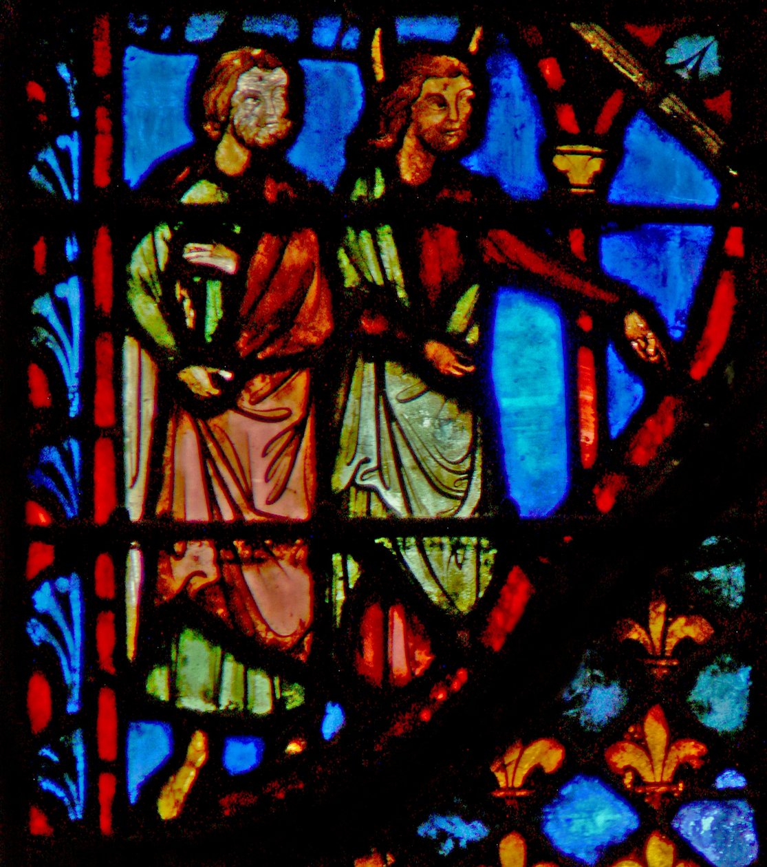 Window w3 Miriamin rangaistus spitaalilla Numb XII? 10-15 tekijältä French School