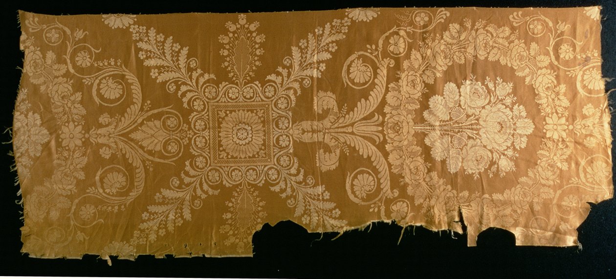 Kudottu silkki, n. 1812 (silkki) tekijältä French School