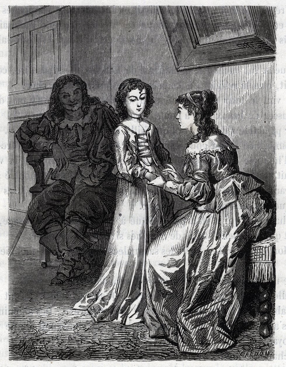 Pääsi on syyllinen, jos sydämesi ei ole syyllinen, rouva de Lanclos sanoi tyttärelleen Annelle "" Ninon"" Enclosista (tai Ninon de Lenclosista tai Ninon de Lanclosista tekijältä French School
