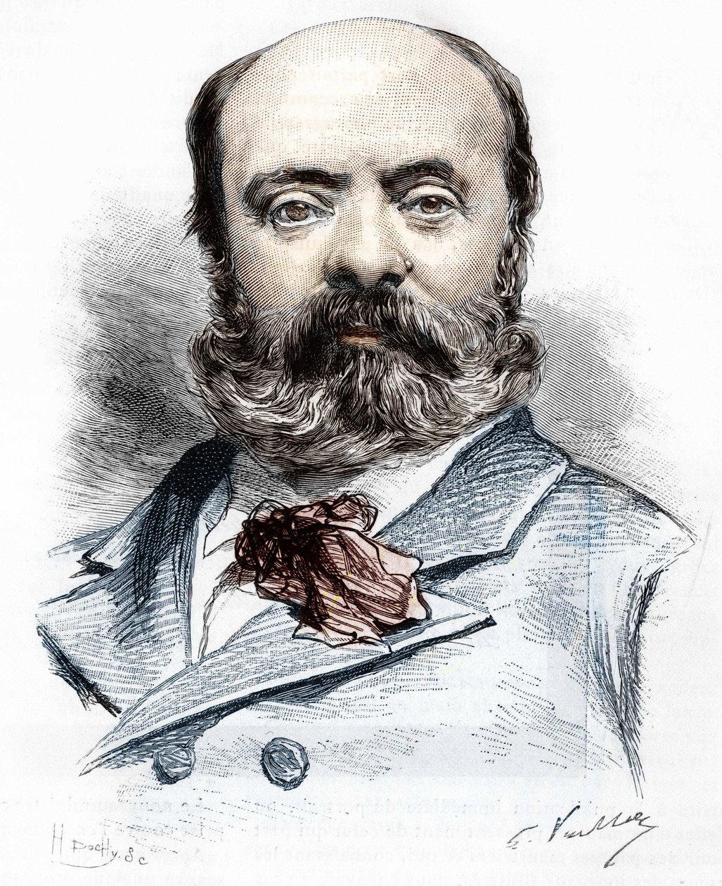Theodore Aubanelin muotokuva tekijältä French School