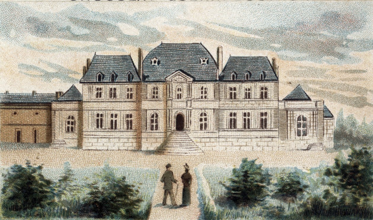 näkymä Chateau de la Muettelle (Passy) tekijältä French School