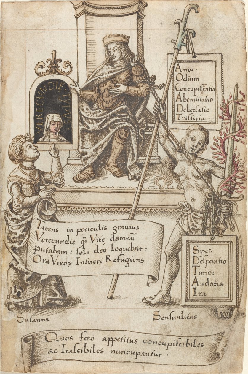"Pidä aina vuodevaatteet taitettuna ylös" [fol. 41 recto] tekijältä French early 16th Century