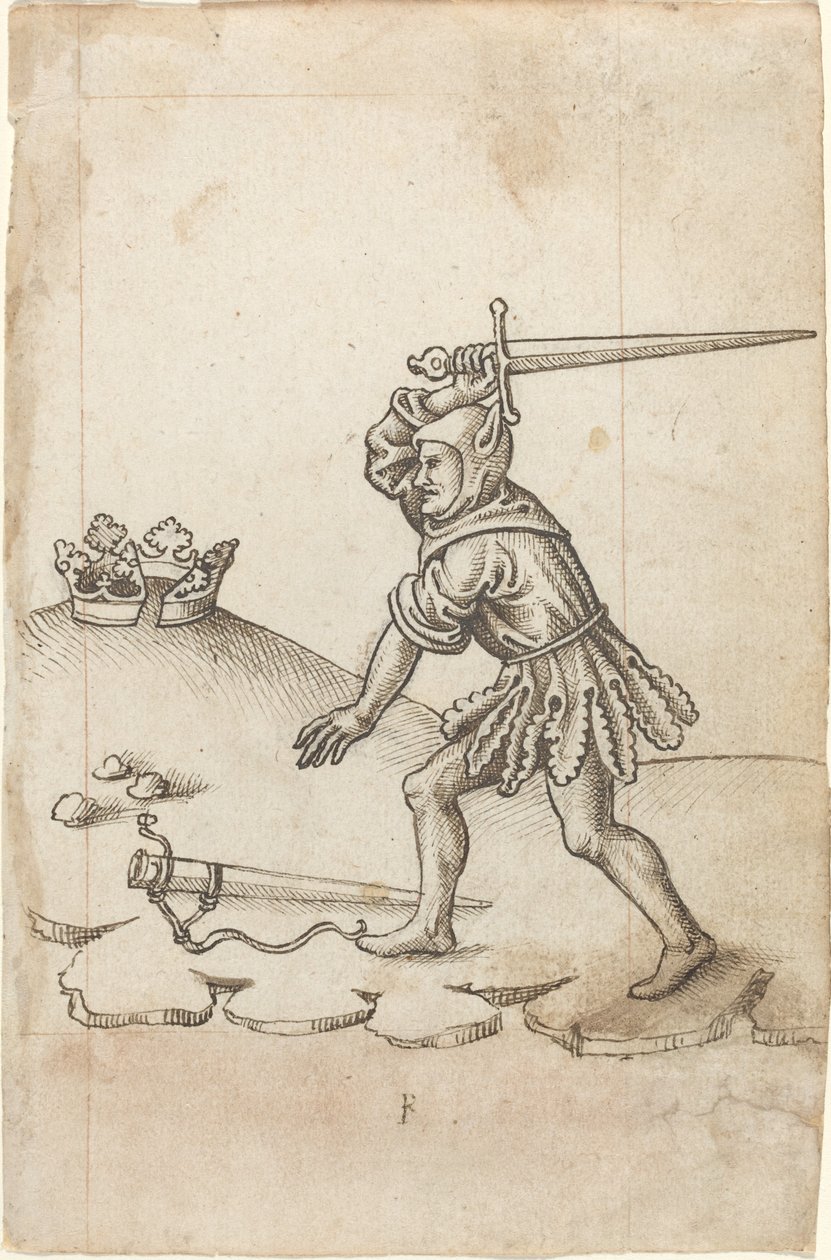 "Älä riko kruunua" [fol. 43 recto] tekijältä French early 16th Century
