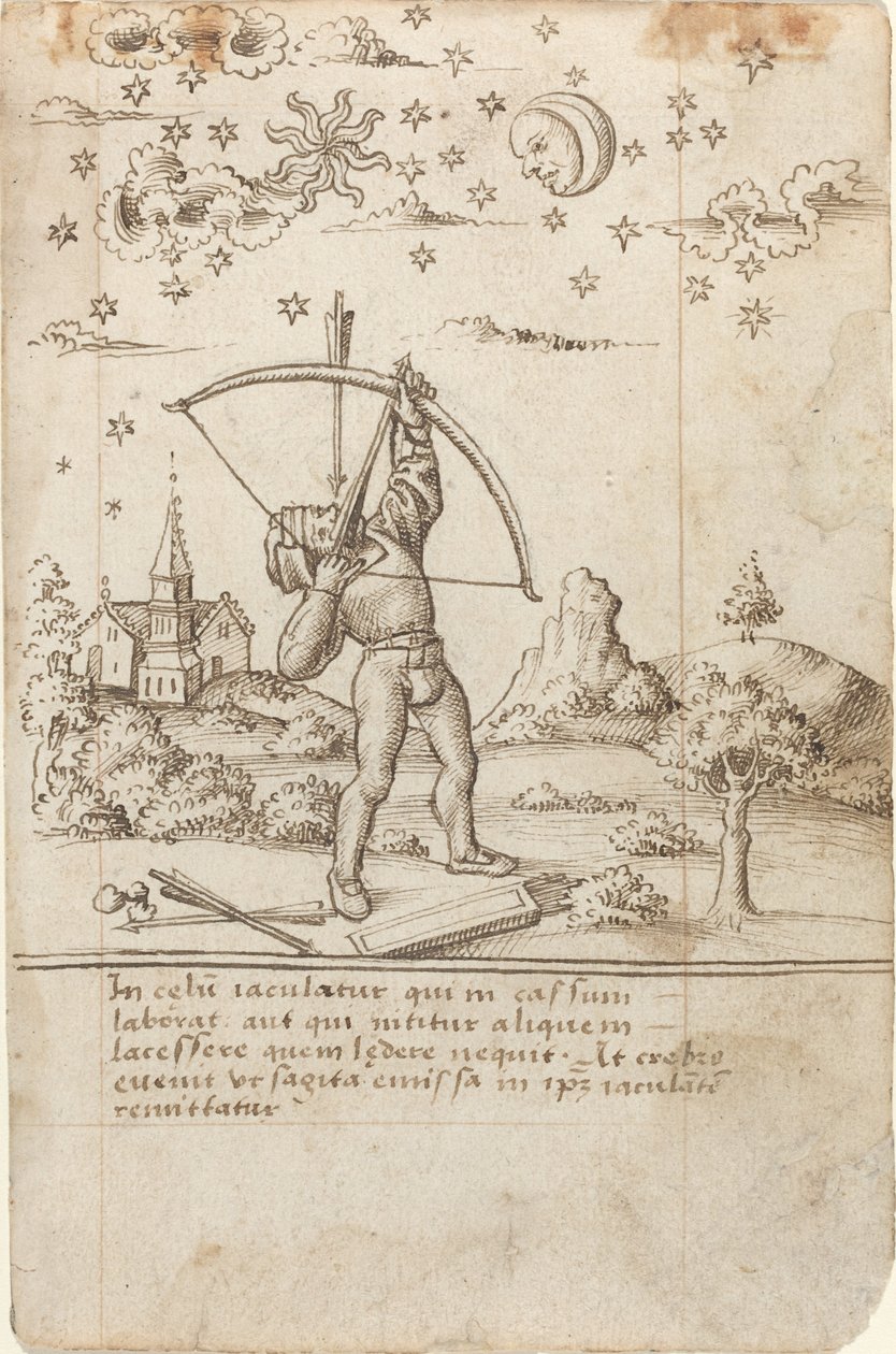 "Sinä ammut taivaaseen" [fol. 9 recto] tekijältä French early 16th Century