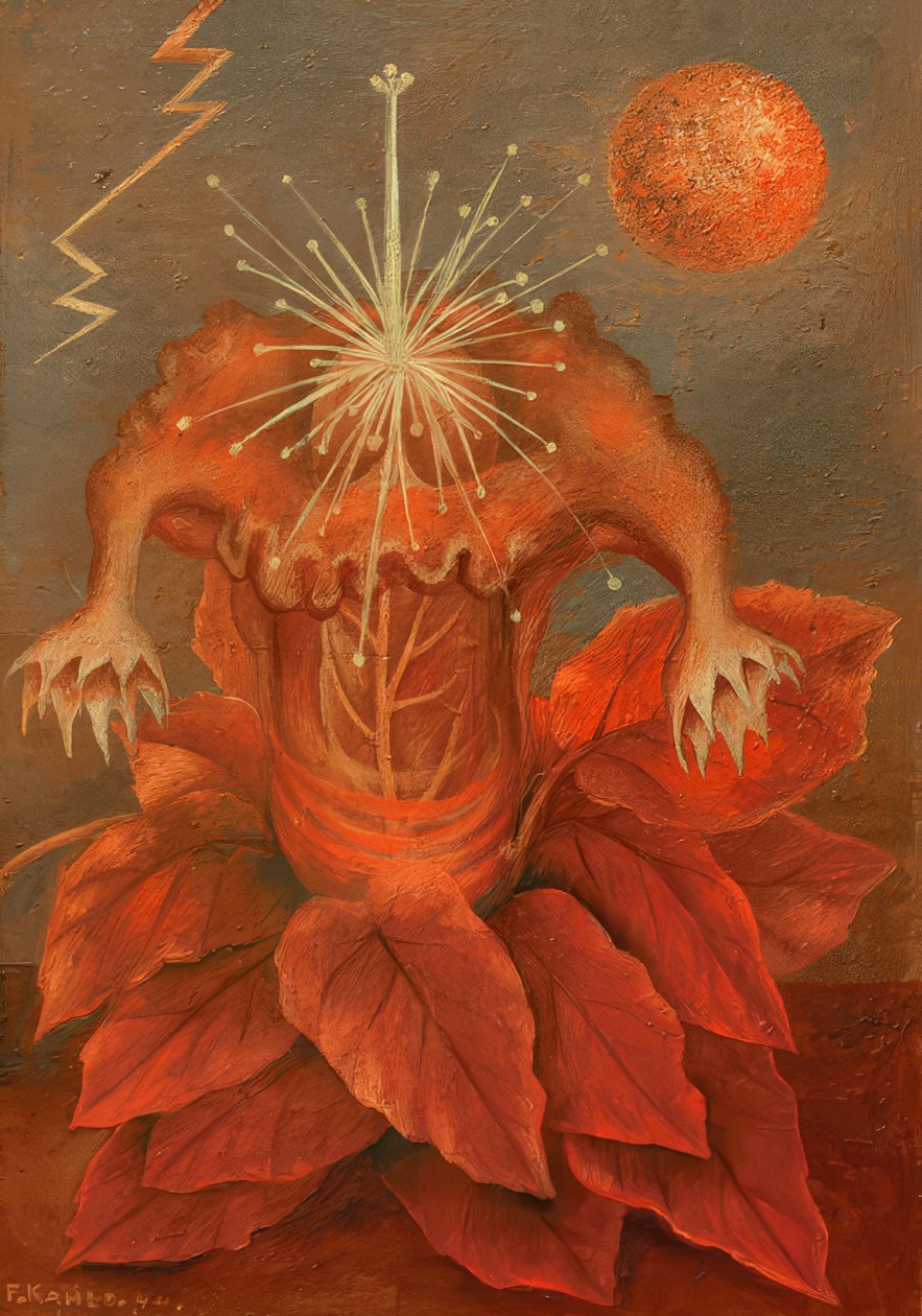 Elämän kukka tekijältä Frida Kahlo