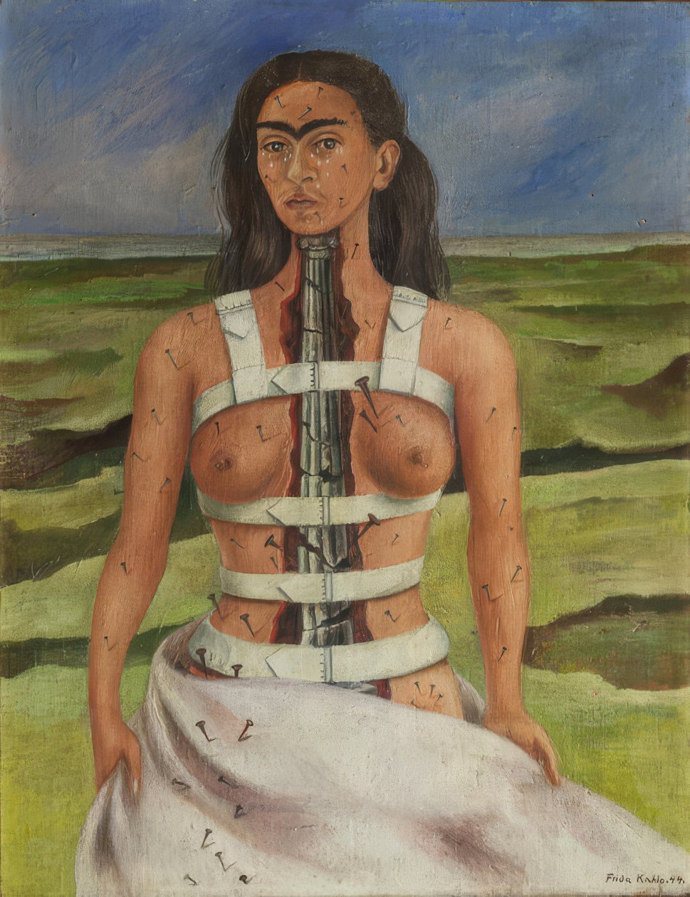 Murtunut selkäranka tekijältä Frida Kahlo