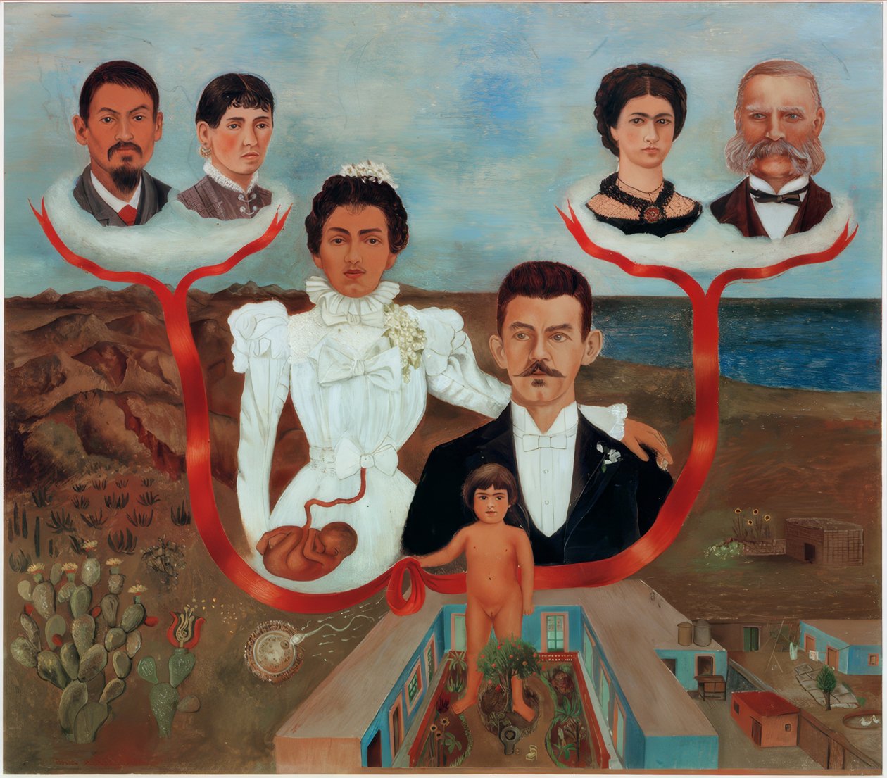 Isovanhempani, vanhempani ja minä tekijältä Frida Kahlo