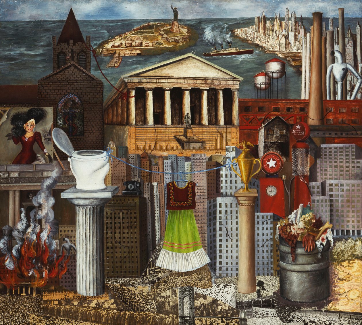 Mekkoni roikkuu tässä tekijältä Frida Kahlo