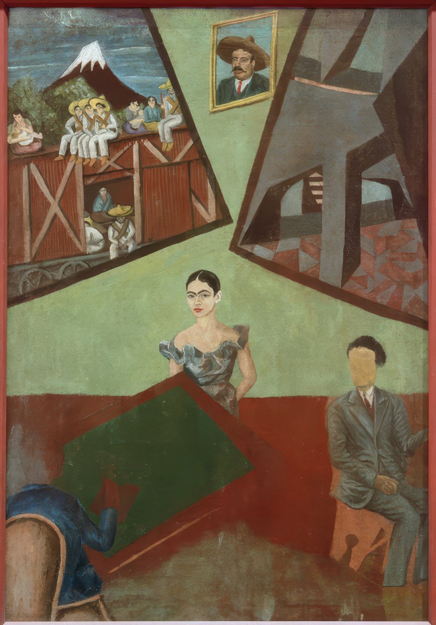 Pancho Villa und Adelita tekijältä Frida Kahlo