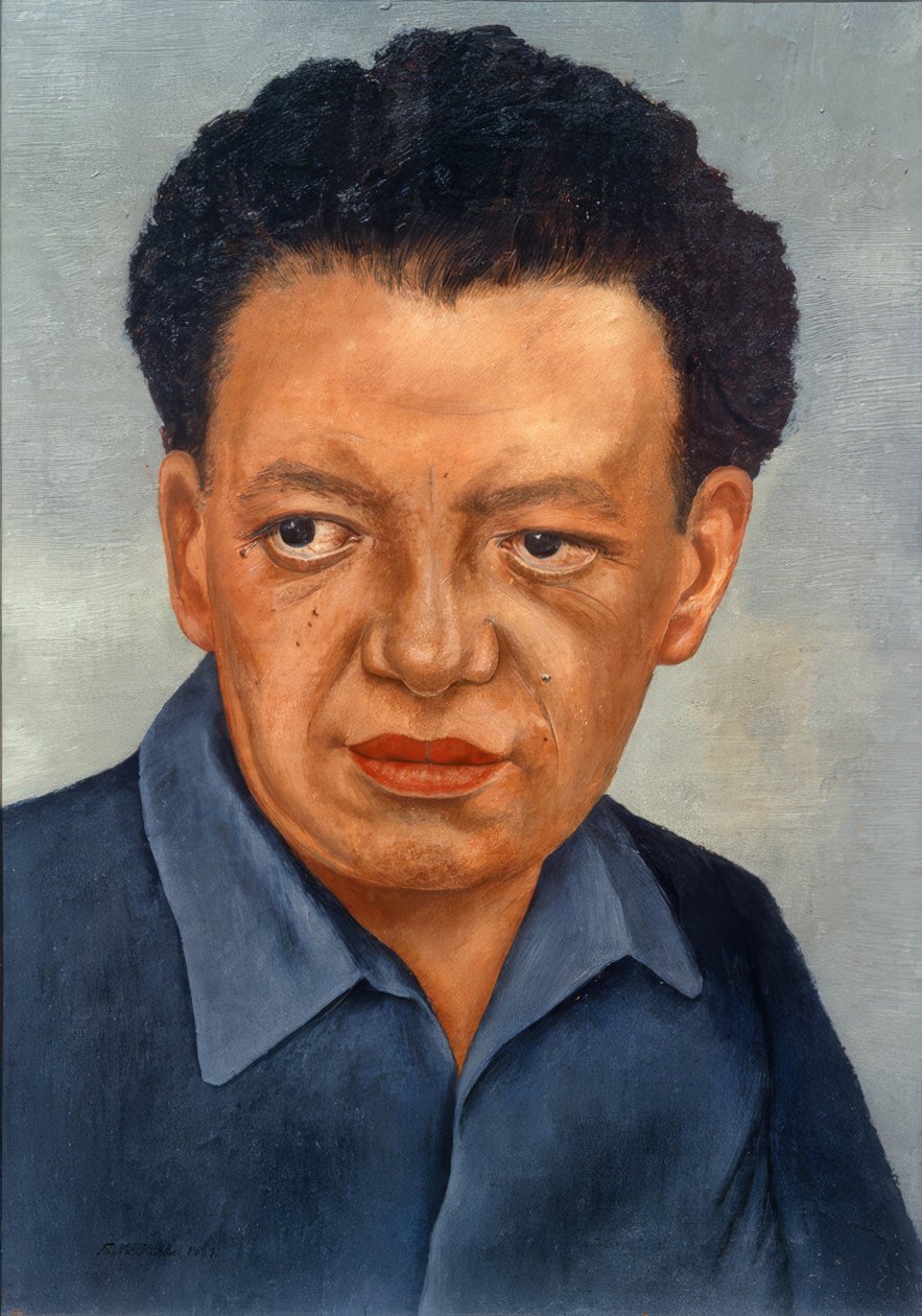 Diego Riveran muotokuva tekijältä Frida Kahlo